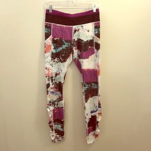 Lululemon pants with side pockets, size 8